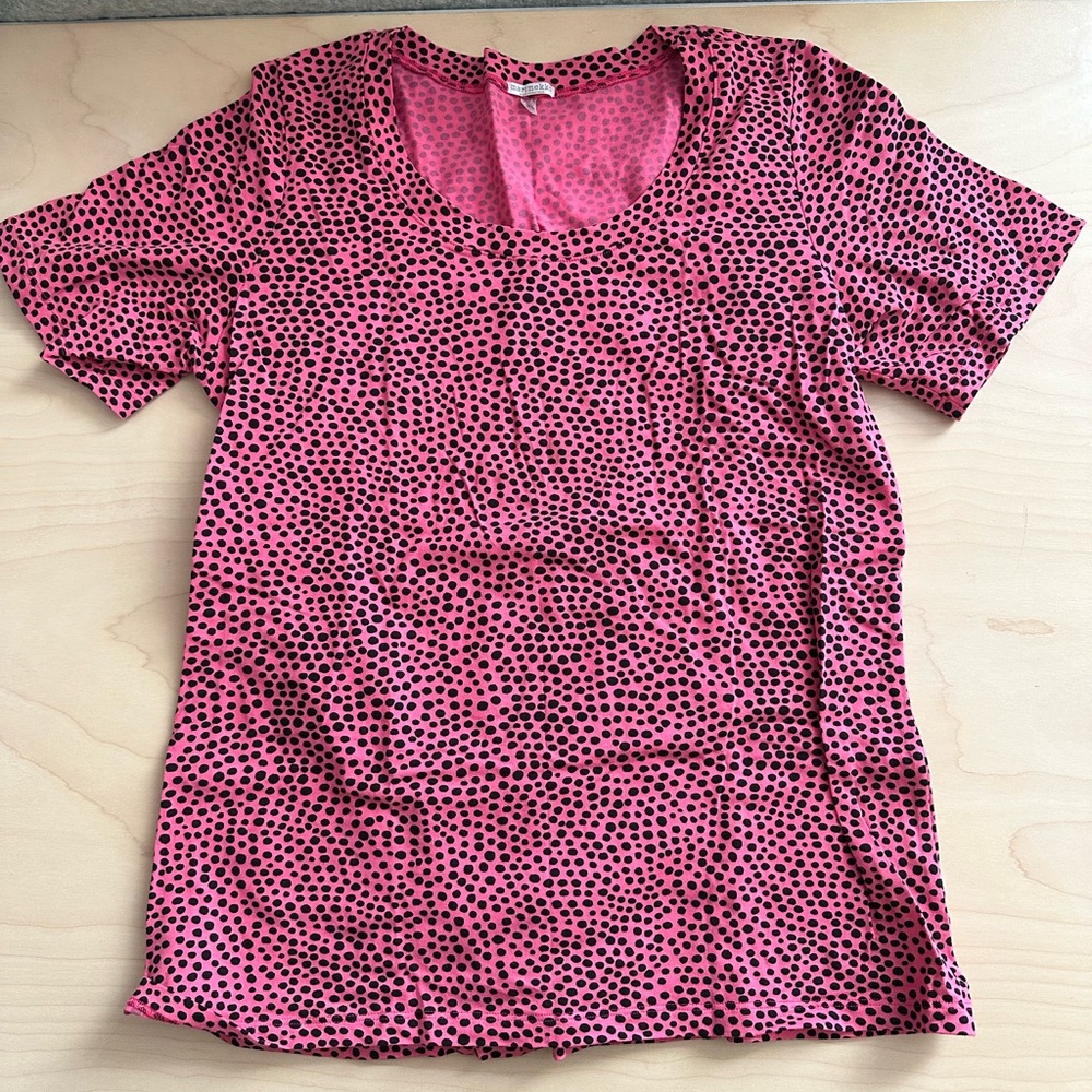 Marimekko Pink Polka Dot Top